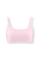 Women's Scoop Neck Bralette in Peony