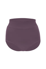 Women's High-Waisted Brief in Currant