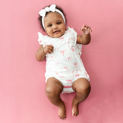Bubble Romper in Bow