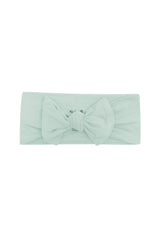 Knotted Bow Headband in Sage