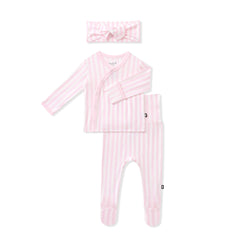 Take Me Home Set with Bow in Small Sakura Stripe