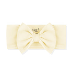 Bow Headband in Chamomile