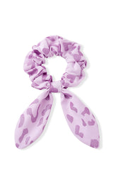 Scrunchie in Thistle Leopard