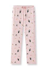 Women's Lounge Pants in Blush Sushi