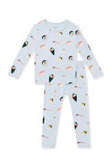 Long Sleeve Pajamas in Ice Sushi