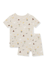 Short Sleeve Pajamas in Starry Icon
