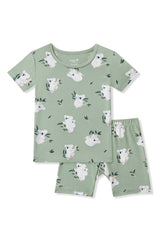 Short Sleeve Pajamas in Koala