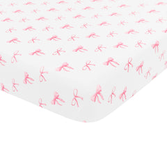 Mini Crib Sheet in Bow