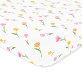 Mini Crib Sheet in Tulip