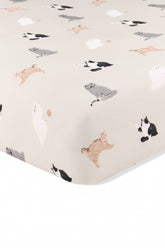 Crib Sheet in Fluffy Cat