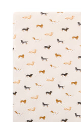 Crib Sheet in Dachshund