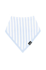 Bib in Small Mist Stripe