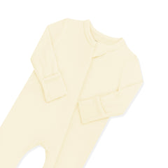 Zippered Romper in Chamomile