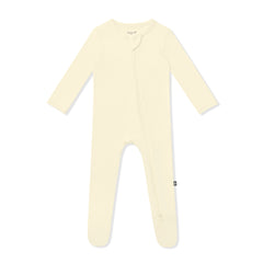 Zippered Footie in Chamomile
