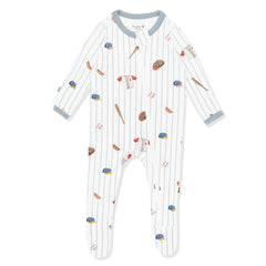 Zippered Footie in Home Run