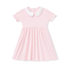Peter Pan Collar Dress in Sakura