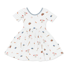 Twirl Dress in Home Run