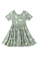 Twirl Dress in Koala
