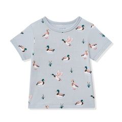 Toddler Basic Tee in Mallard Duck