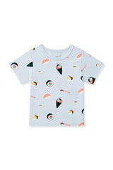 Toddler Basic Tee in Ice Sushi