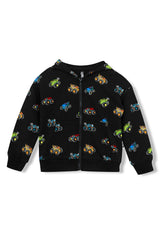 Zip-Up Hoodie in Monster Truck