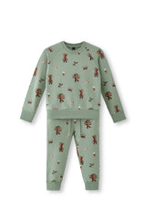Long Sleeve Jogger Set in Groot