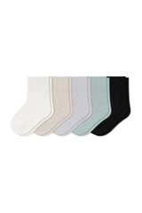 Quarter Socks Combo 5-Pack in Neutral