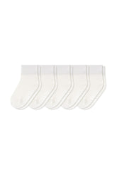 Quarter Socks Combo 5-Pack in Cloud