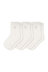 Crew Socks Combo 3-Pack in Cloud