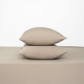 Fitted Sheet with Pillowcases in Almond