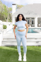 Bamboo Flex Baby Tee in Breeze