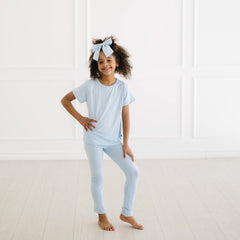 Toddler Basic Tee in Breeze