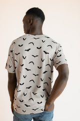 Men's Crew Neck Tee in Bats