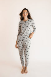 Women's Jogger Pajama Set in Bats