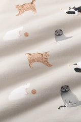 Sleep Bag in Fluffy Cat 0.5