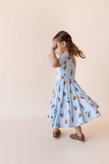 Twirl Dress in Curious George