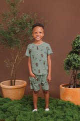 Toddler Basic Tee in Groot