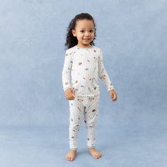 Long Sleeve Pajamas in Home Run