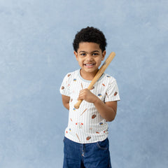 Toddler Basic Tee in Home Run
