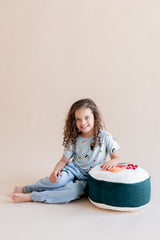 Toddler Basic Tee in Ice Sushi
