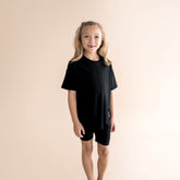 Toddler Biker Short Set in Midnight