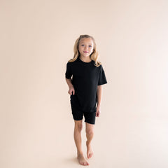 Toddler Biker Short Set in Midnight