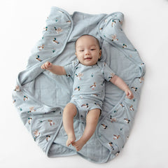 Baby Blanket in Mallard Duck 1.0