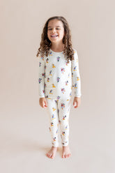 Long Sleeve Pajamas in Mickey Mouse & Friends