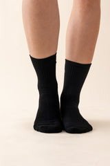 Adult Crew Socks in Midnight