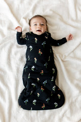 Sleep Bag in Midnight Wildflower 1.0