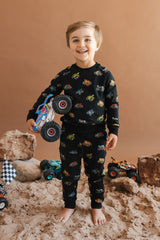 Long Sleeve Jogger Set in Monster Truck
