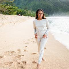 Women's Jogger Pajama Set in Oat
