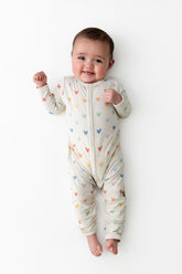 Romper in Pastel Mickey Mouse