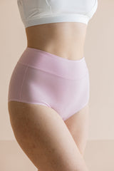 Women's High-Waisted Brief in Peony